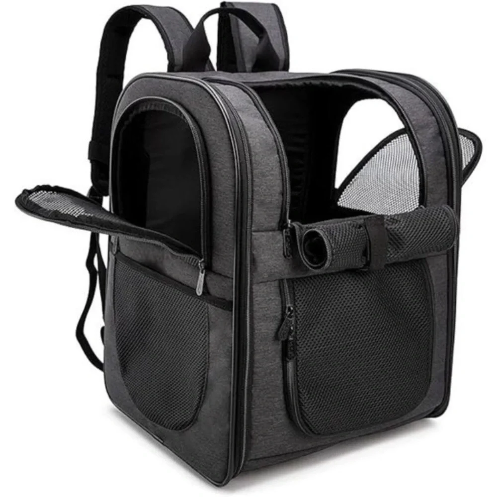 Pet Carrier Backpack for Large/Small Cats and Dogs, Puppies, Safety Features